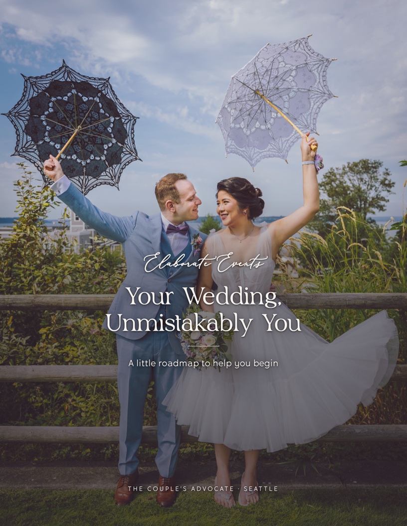 The Elaborate Events wedding planning guide cover